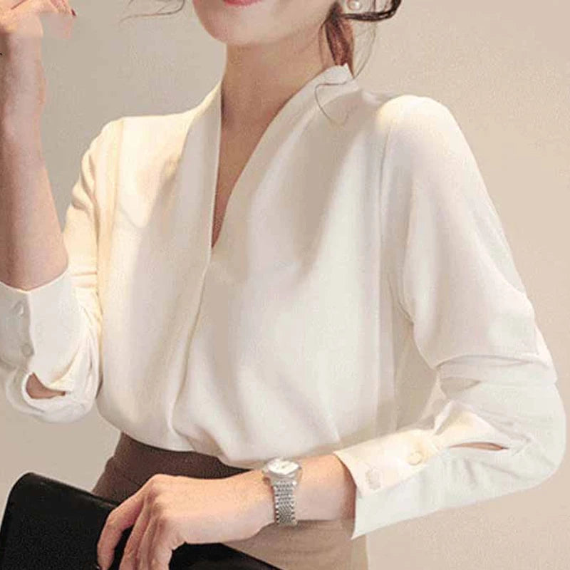 Spring Korean Style Long Sleeve Shirt